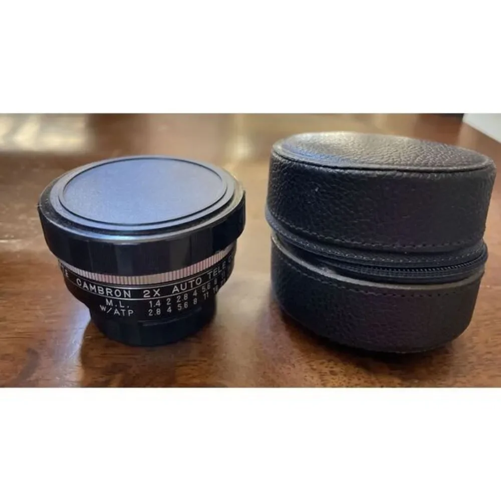 PTE Camron 2X Auto Tele Converter Len Made In Japan